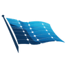 Blue Flag Solar logo